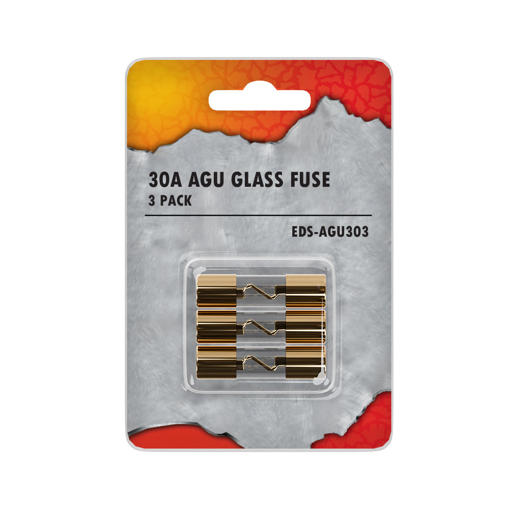 AGU FUSES 30 AMP FUSE 3 PACK