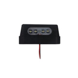 Revolution LED Number Plate Light - Square - wires