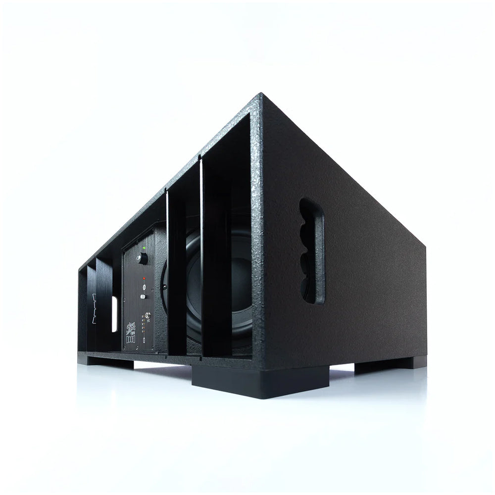 DILLINGER LABS DFB DEATH FROM BELOW MK2 SKAA PRO BATTERY POWERED DUAL 8" SUBWOOFER