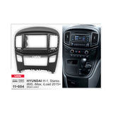 FITTING KIT HYUNDAI H1 , STAREX , I800 , IMAX , ILOAD 2015 - 2020 DOUBLE DIN (BLACK)