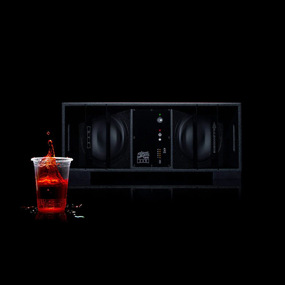 DILLINGER LABS DFB DEATH FROM BELOW MK2 SKAA PRO BATTERY POWERED DUAL 8" SUBWOOFER
