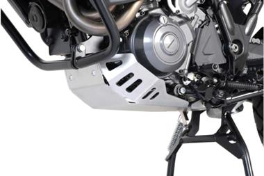 BASH PLATE SW MOTECH SILVER YAMAHA XT660Z TENERE 07-16