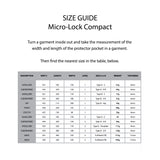 KNOX Size Chart - MicroLock Compact