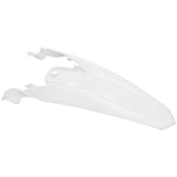 REAR FENDER RTECH WHITE KTM SX SX-F XC XC-F