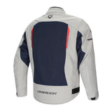 DriRider Air-Ride 6 Jacket - Light Grey Navy Red