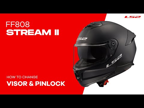 LS2 FF808 Stream II Helmets - Matte Black 06