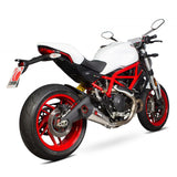 Ducati Monster 797 17-18 Removes Factory Catalyst.