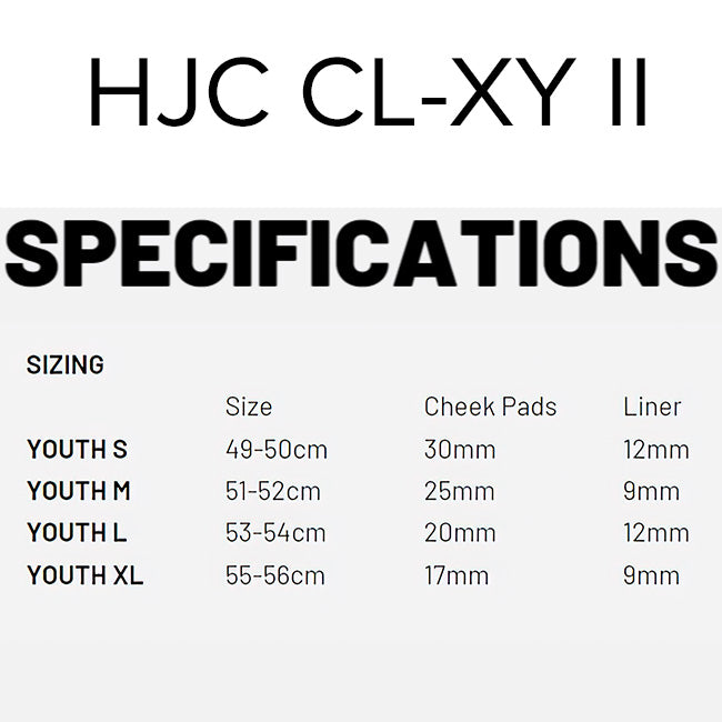 CL-XY II SIZING