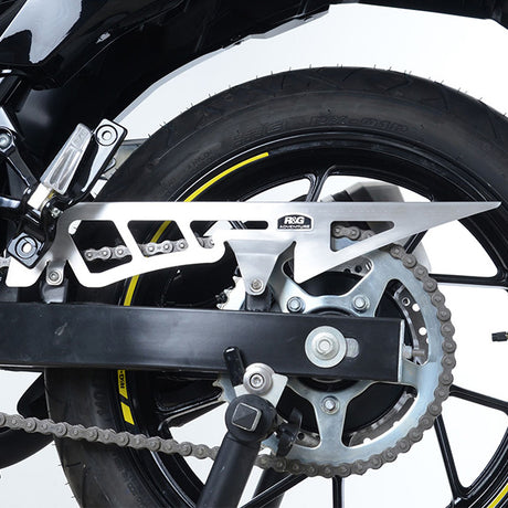 Brushed stainless Chain Guard Suzuki V-Strom 250