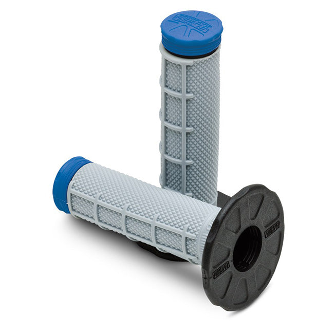 MX Tri Density Grips - Half Waffle - Blue