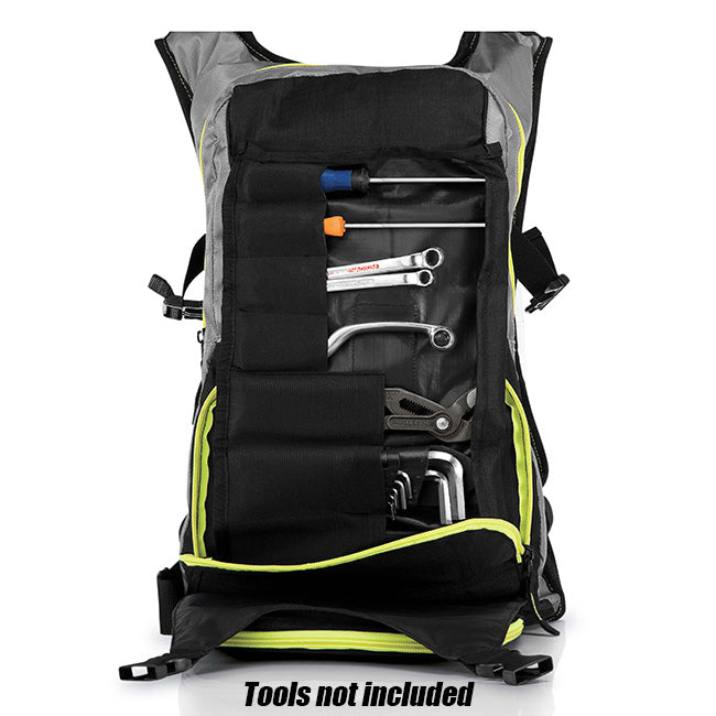 H20 Drink Backpack Black Yellow