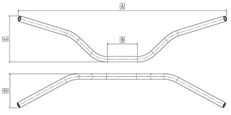 Dimensions alloy off road bars