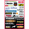 FX10-68002 Factory Effex Sponsor Sticker Kit B