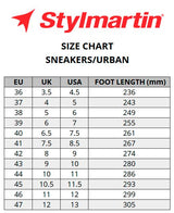 Stylmartin-Sneakers-Size-Chart